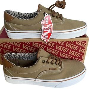 Vans Era 59 C&L Khaki/Chevron Womens Size 8